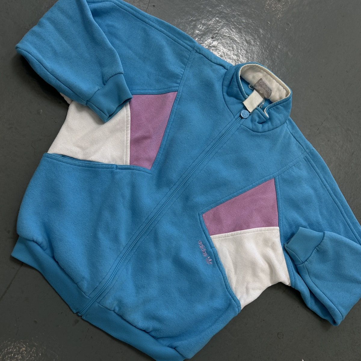 Adidas Vintage adidas Originals 80s/90s Trefoil Track Jacket Size M / US 6-8 / IT 42-44 - 7 Thumbnail