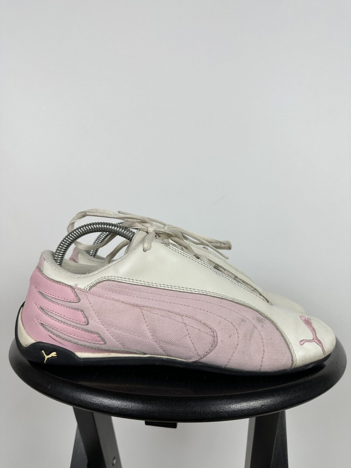 Puma Vintage Puma Speedcat Leather Y2K Pink/White Sneakers Size US 11 / IT 41 - 3 Thumbnail