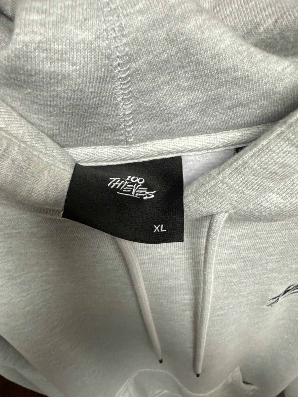 100 Thieves Grey Hoodie