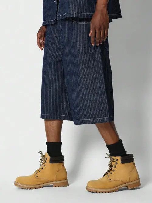 Jean Pants Baseball Jeans Drip Drill Shorts Jorts Size US 32 / EU 48 - 2 Thumbnail