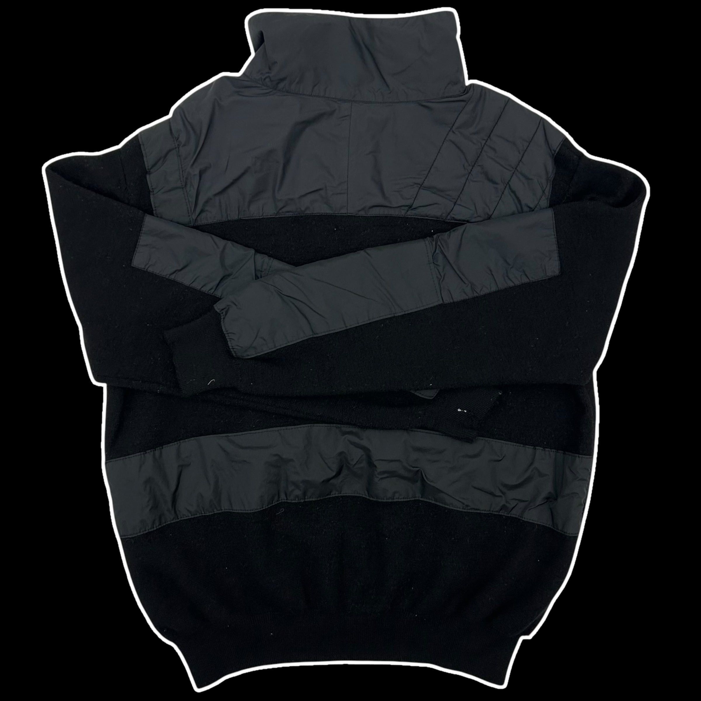 トップス PRADA nylon wool ds knit black Prada Wool and Cashmere Crew-Neck Sweater | Saks Fifth Avenue