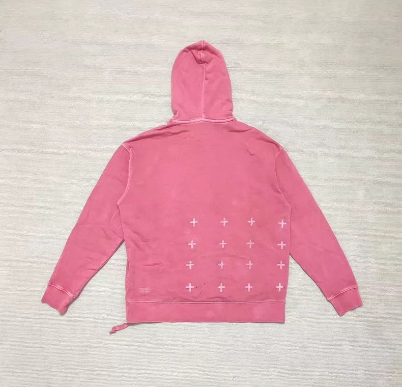 Ksubi Ksubi Pink Cotton Hoodie Sweatshirt - XS Size US XS / EU 42 / 0 - 1 Thumbnail