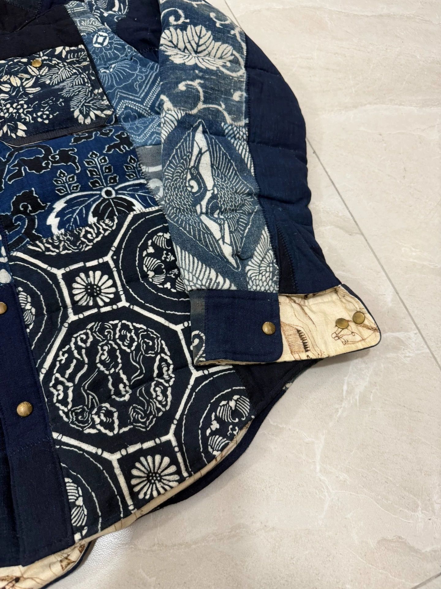Visvim VISVIM ICT KERCHIEF DOWN JKT KOFU 18AW Vintage Down Shirt Size US M / EU 48-50 / 2 - 6 Thumbnail