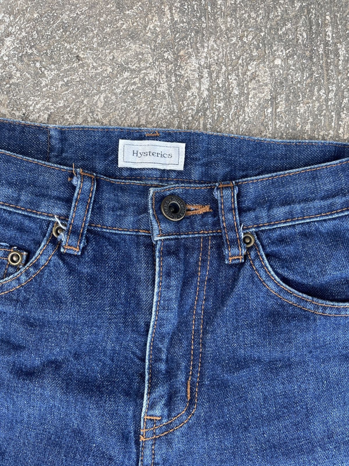 Hysteric Glamour Hysterics by Hysteric Glamour Straight Leg Denim Jeans - W28 Size US 28 / EU 44 - 2 Thumbnail