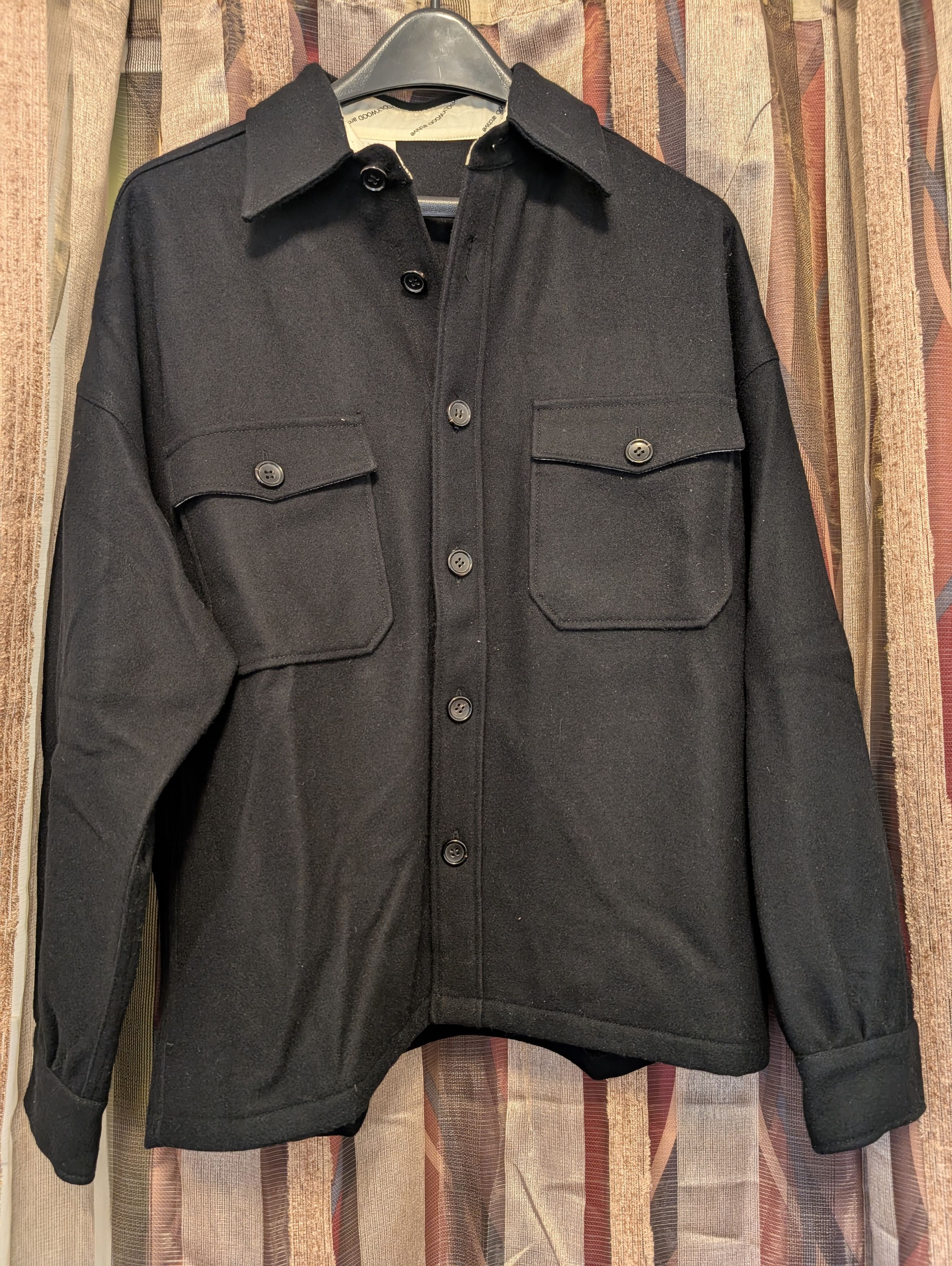 N.Hoolywood N.Hoolywood 2020 Anniversary Wool CPO Shirt Size US M / EU 48-50 / 2 - 10 Thumbnail