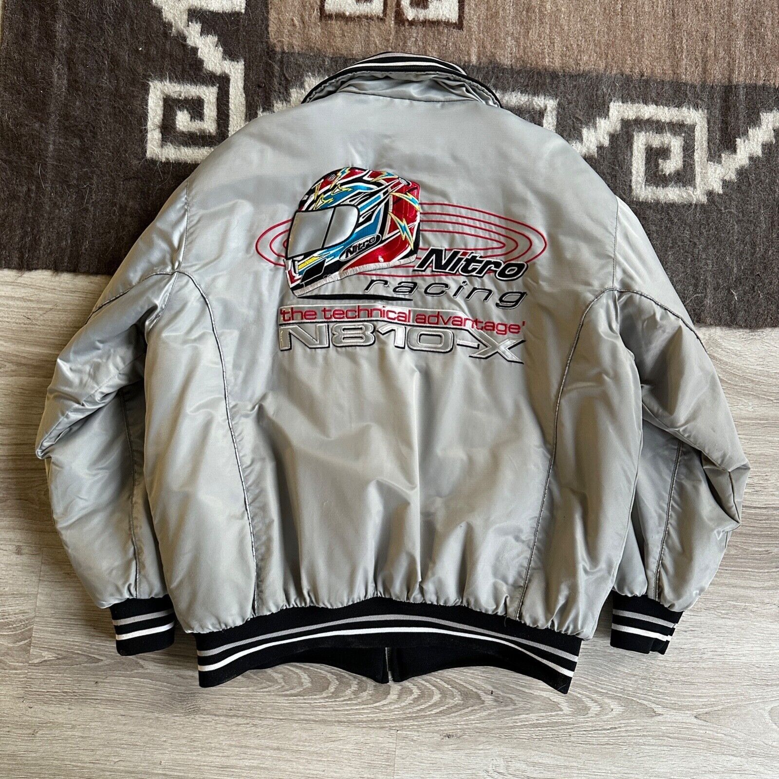 Vintage Nitro Racing N810-X Vintage Moto Jacket 8451AC Size US XL / EU 56 / 4 - 1 Thumbnail