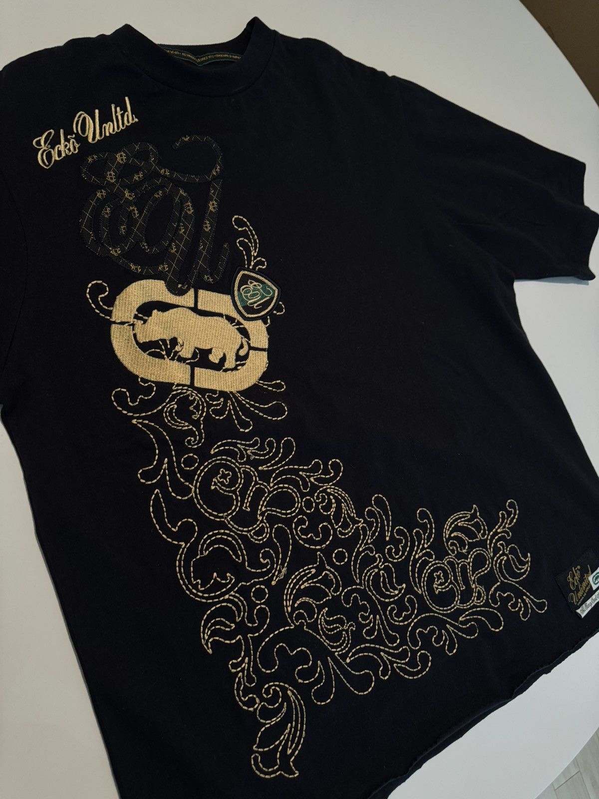 Ecko Unltd shirt crazy details