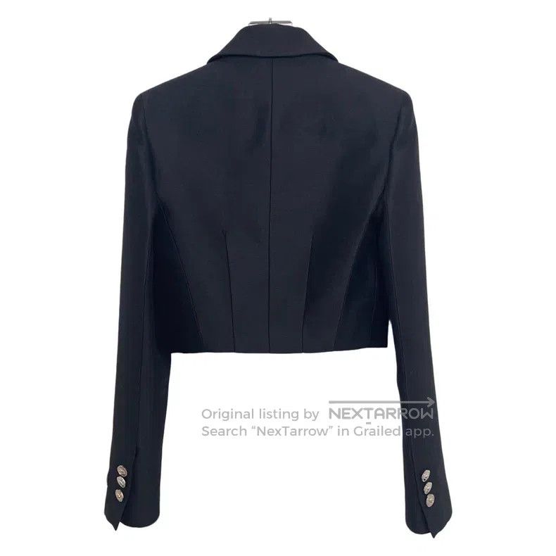 Versace Versace Black long-sleeved jacket Size XS / US 0-2 / IT 36-38 - 2 Thumbnail