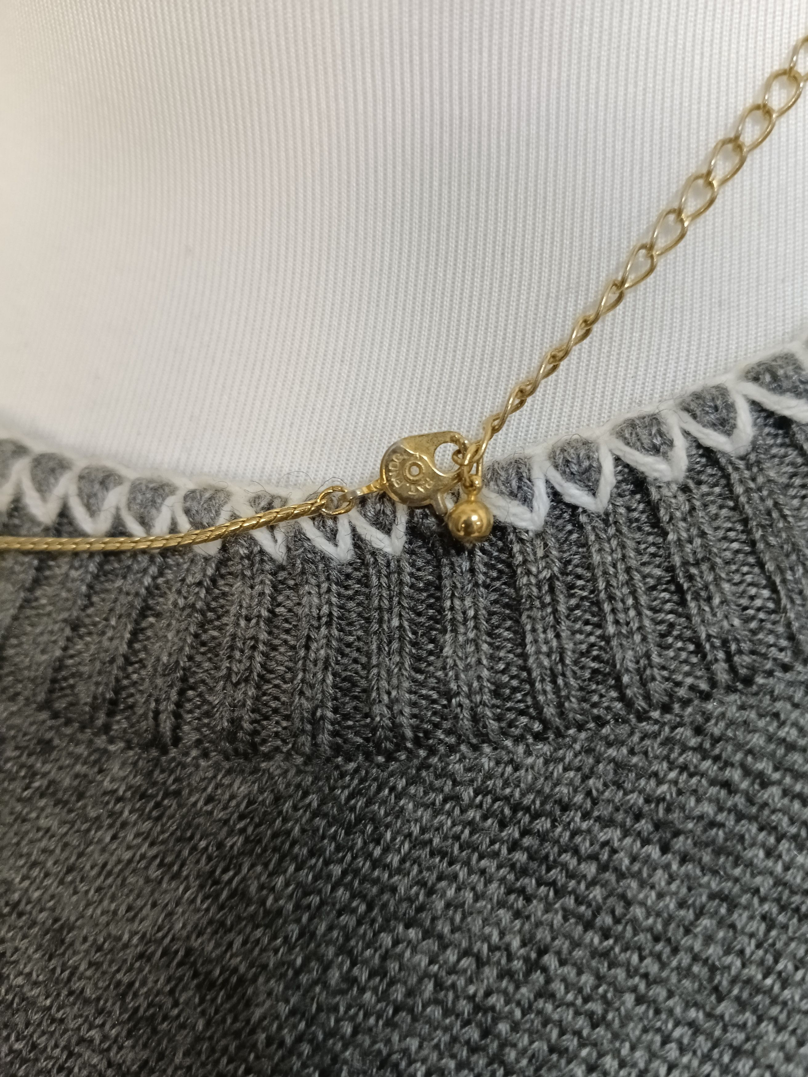 Dior Vintage Christian Dior Hexagon Diffuser Necklace Size ONE SIZE - 4 Thumbnail