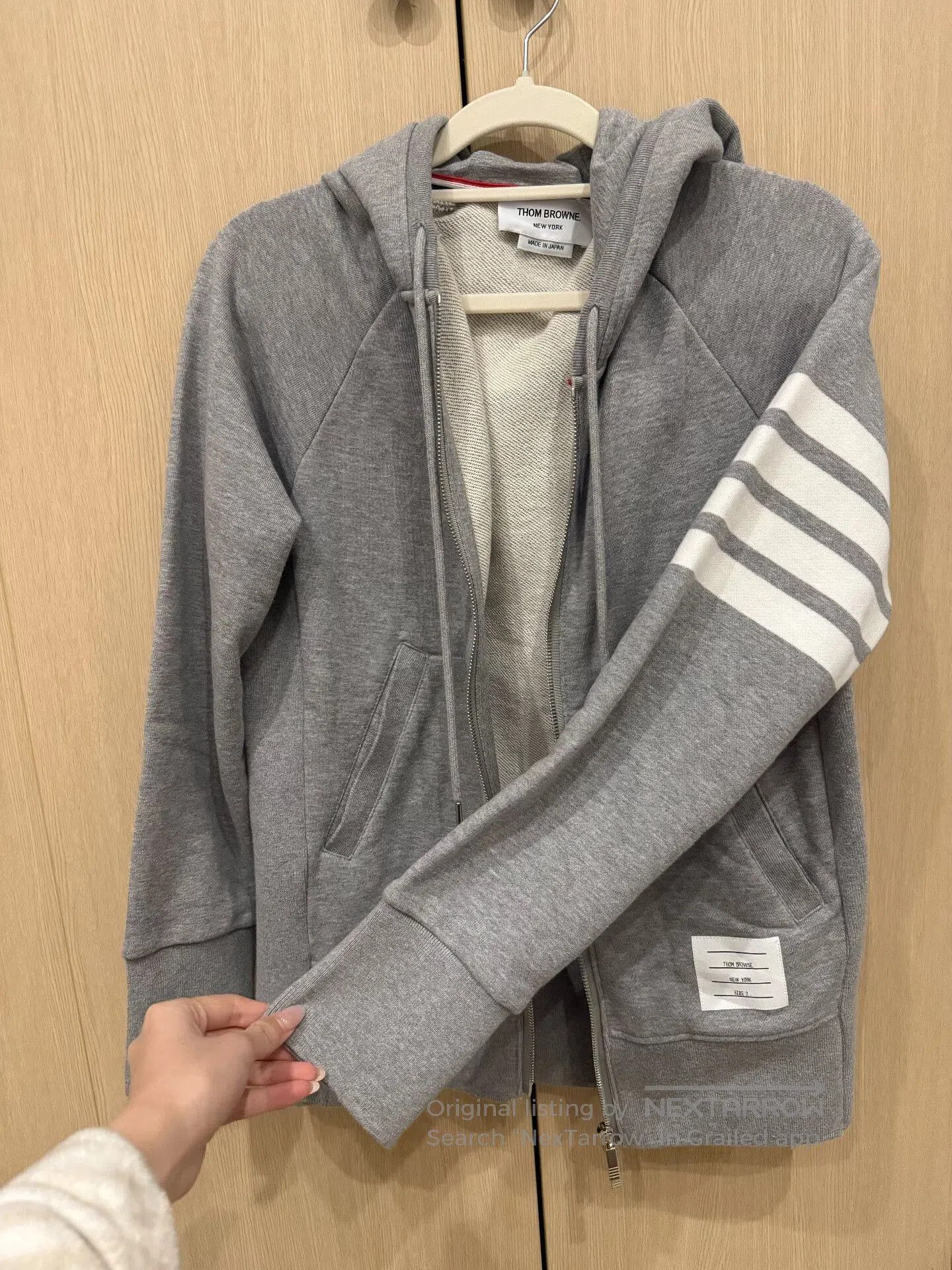 Thom Browne gray thom browne women's hoodie jacket. Size US S / EU 44-46 / 1 - 1 Thumbnail