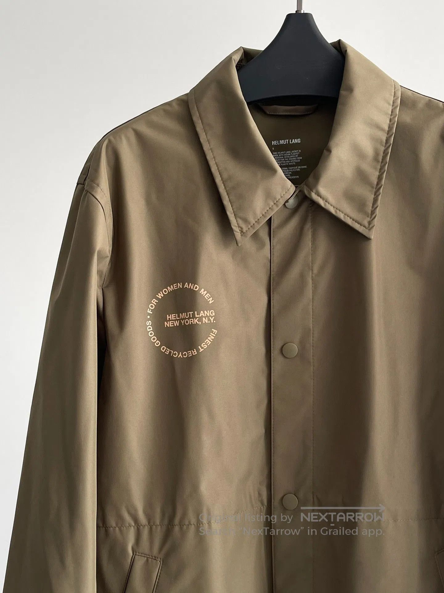 Helmut Lang Helmut Lang Waterproof Coach Jacket. Size US S / EU 44-46 / 1 - 5 Thumbnail