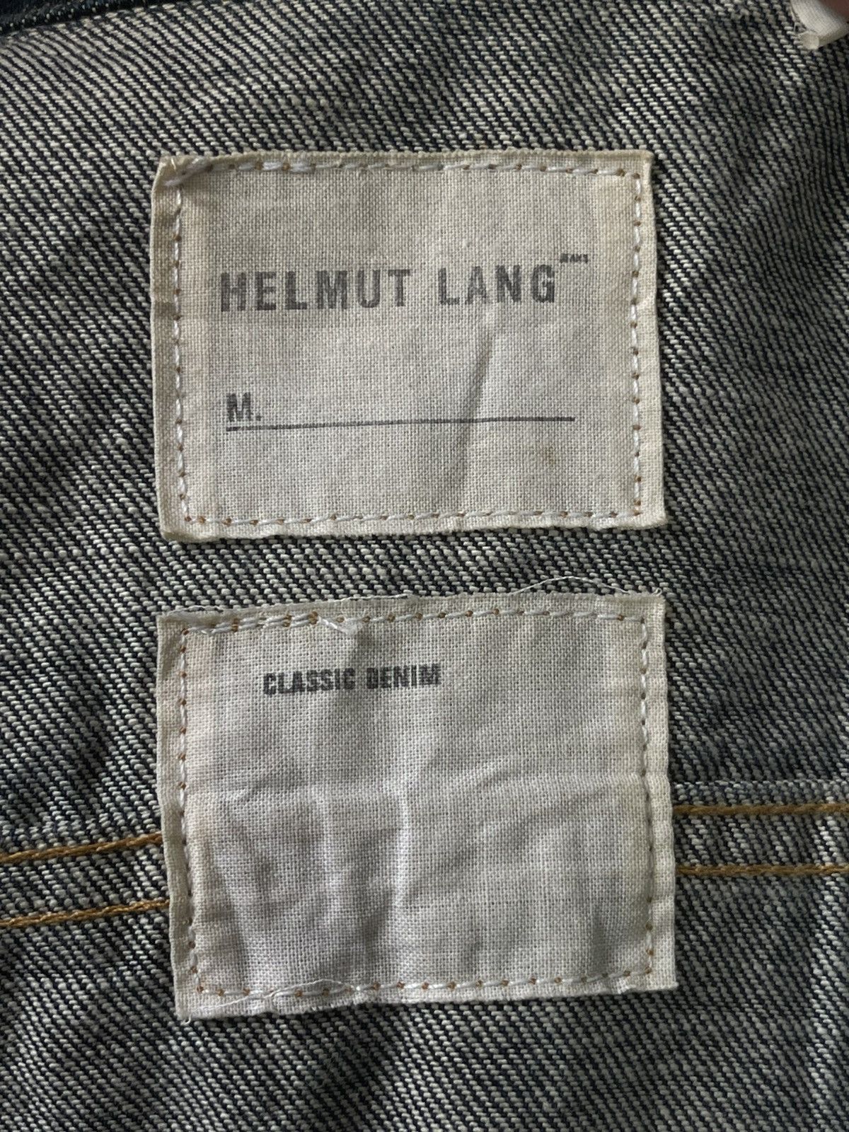 Helmut Lang 2000 Helmut Lang Elongated Denim Jacket c1 Size US S / EU 44-46 / 1 - 13 Thumbnail