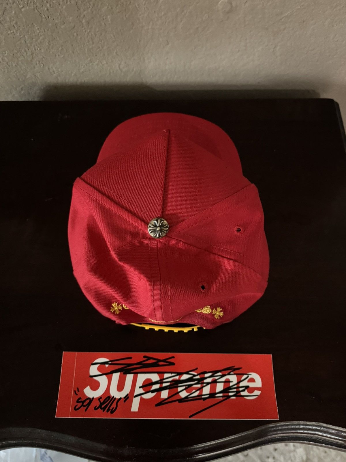 Chrome Hearts Chrome Hearts Red & Yellow Baseball Cap Size ONE SIZE - 5 Thumbnail