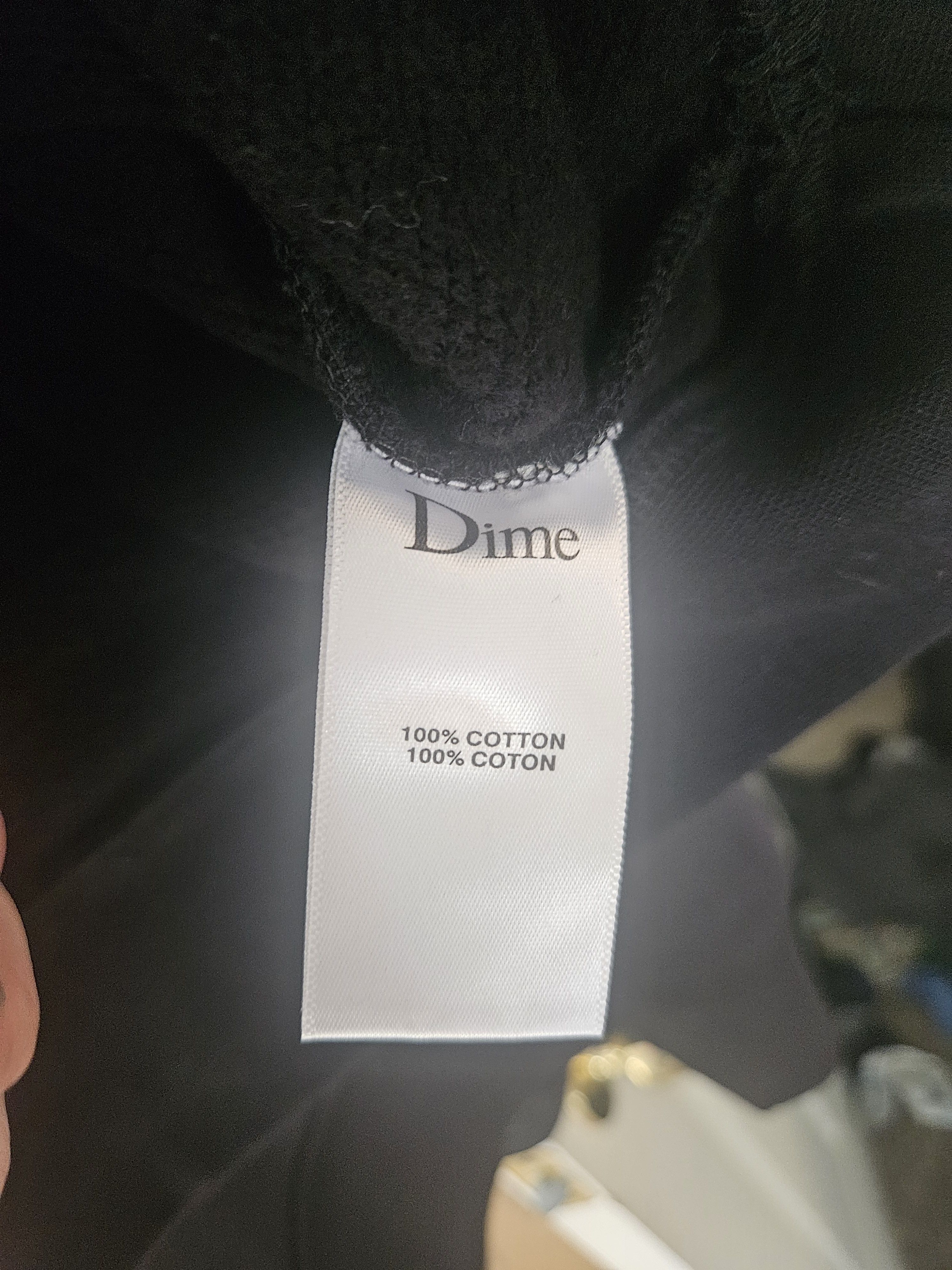 Dime Dime crewneck logo sweatshirt black xl Size US XL / EU 56 / 4 - 3 Thumbnail