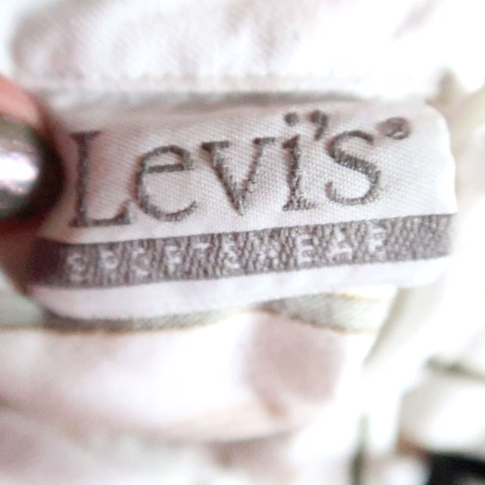 Levi's VINTAGE Levi's Cream Tan Green Stripe Short Sleeve Button-Down Top Shirt Womens Medium 70s 70s Cotton Collared Size M / US 6-8 / IT 42-44 - 5 Thumbnail