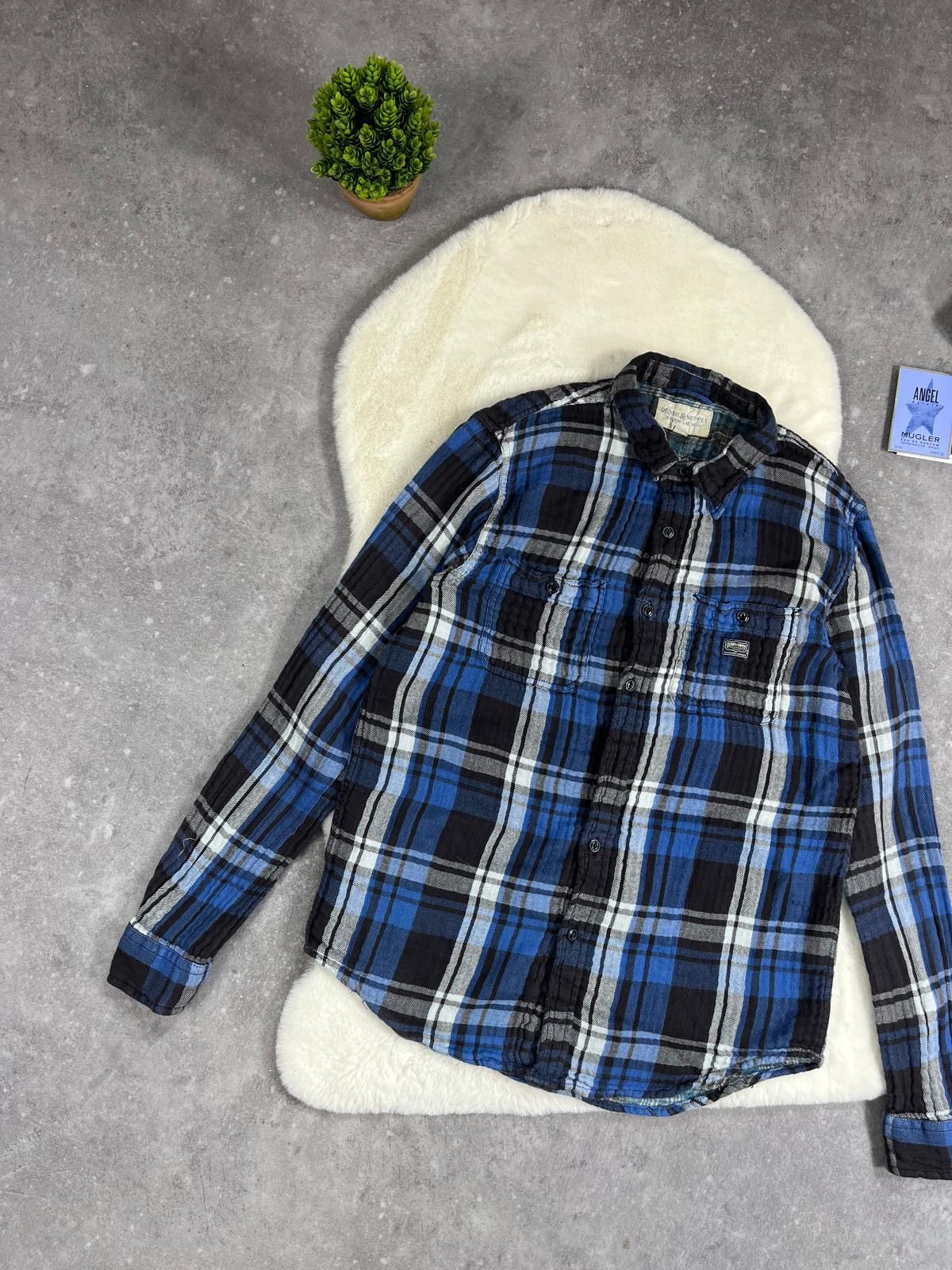 Polo Ralph Lauren × Ralph Lauren × Vintage Vintage Ralph Lauren Flannel Shirt 90s Retro Size US M / EU 48-50 / 2 - 2 Thumbnail