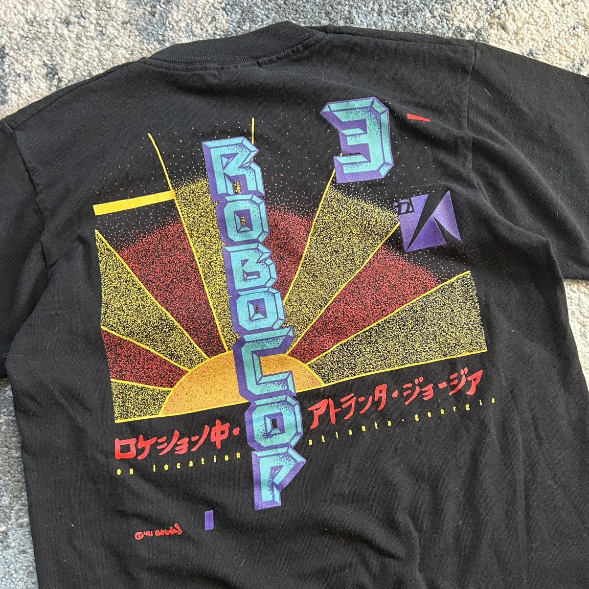 Fruit Of The Loom 1993 ROBOCOP 3 JAPANESE PROMO TEE SiNGLE STiTCH MADE in USA Size US S / EU 44-46 / 1 - 1 Thumbnail