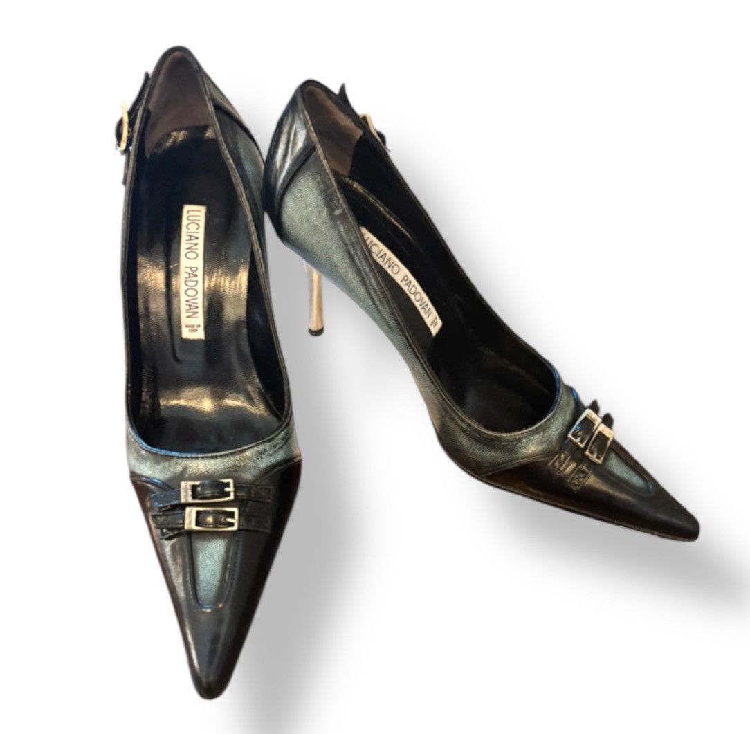 Other Luciano Padovan bicolor stilletos heels 35 Size US 5 / IT 35 - 1 Thumbnail