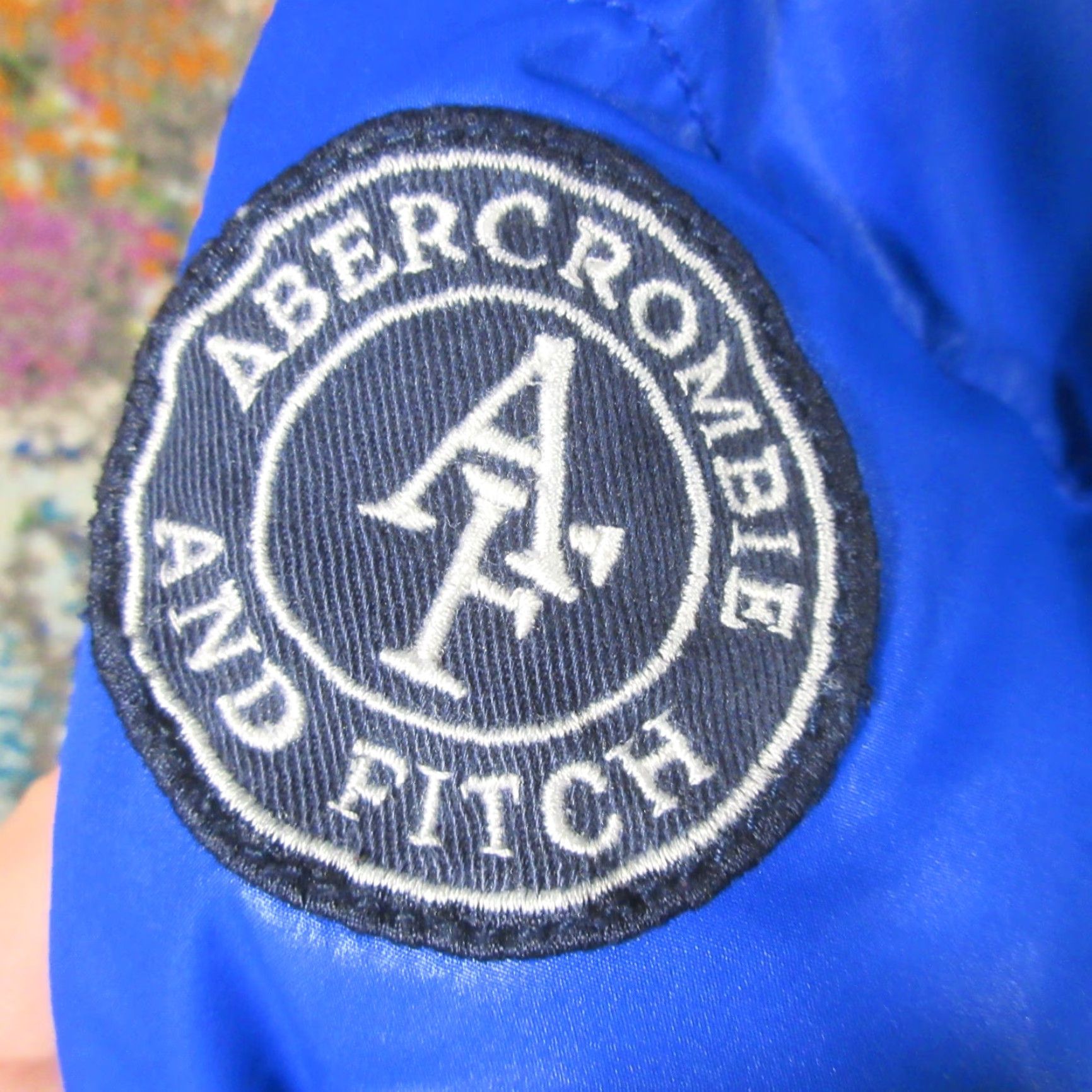 Abercrombie & Fitch Abercrombie & Fitch Hooded Puffer Jacket Women's Medium Blue Down Size M / US 6-8 / IT 42-44 - 6 Thumbnail