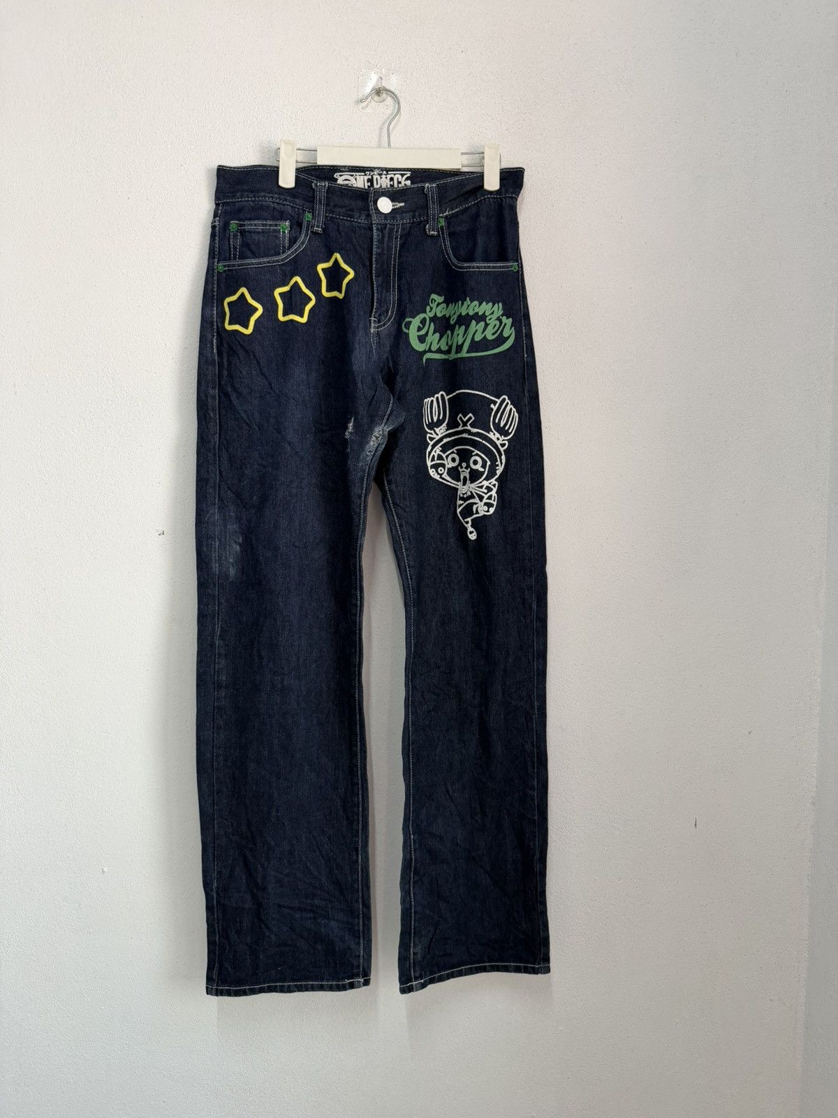One Piece One piece Denim japanase Rare Size US 30 / EU 46 - 1 Thumbnail