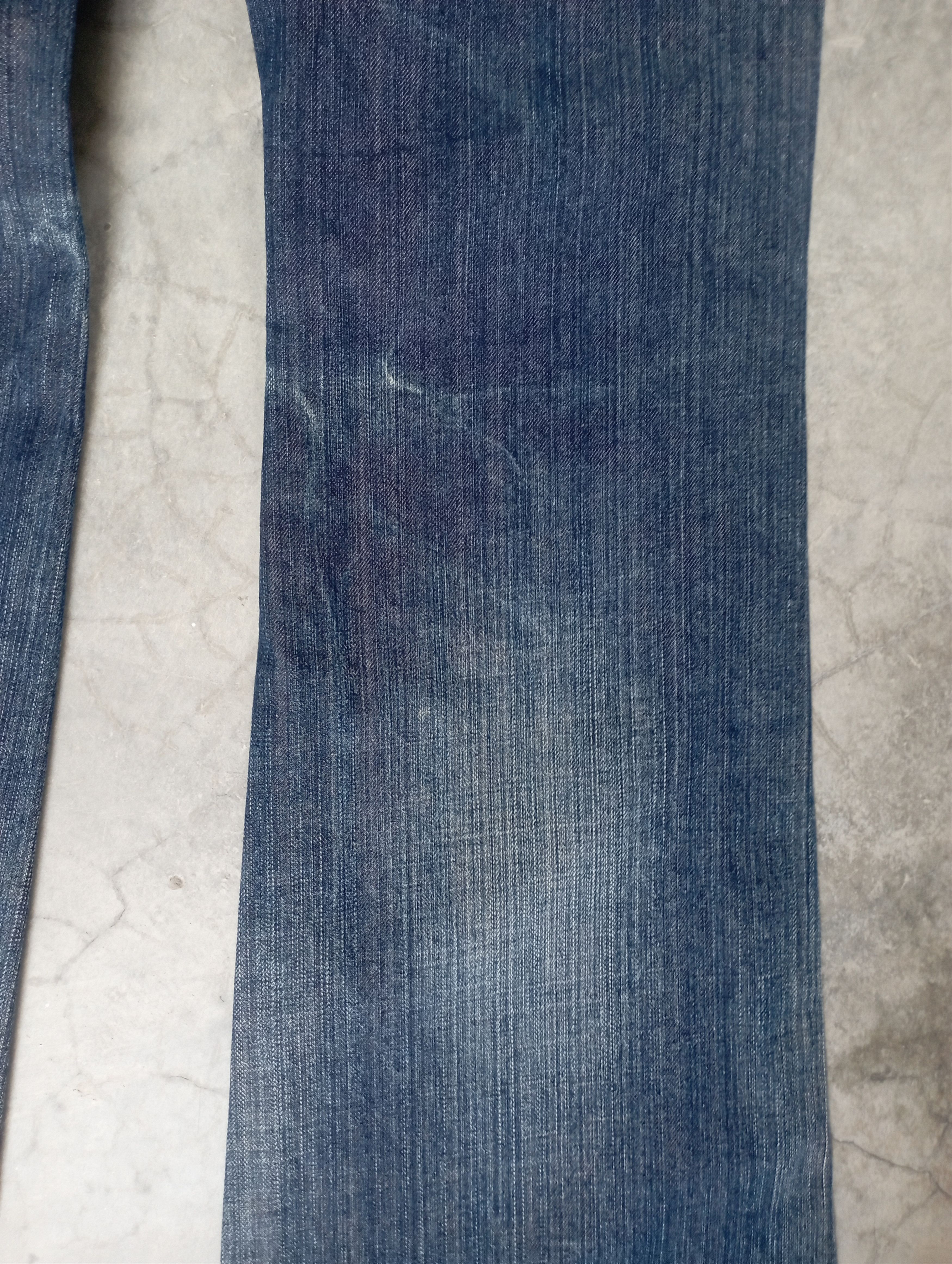 Tornado Mart Super Flare Jeans Made In Japan Mud Rusty LowRise Et Boite Size US 29 - 10 Thumbnail