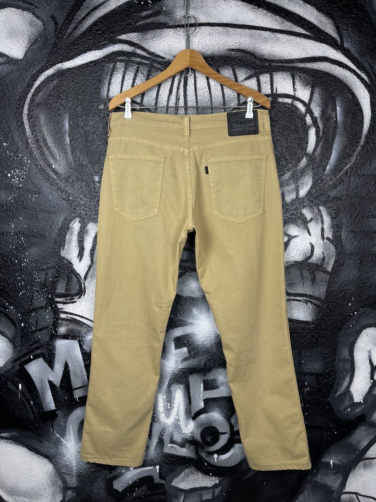 Levi's Levi’s 511 Black Tab R Beige Jeans Men’s Size W34 L32 Size US 34 / EU 50 - 4 Thumbnail