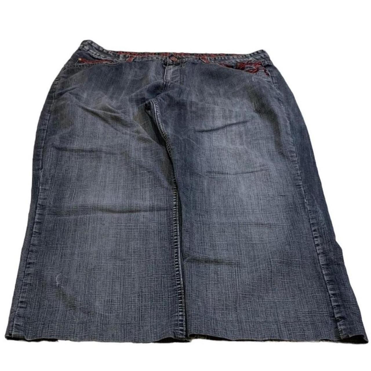 image of Jnco x Pepe Jeans Cybery2K Baggy Grunge Skater Jeans in Blue, Men's (Size 40)