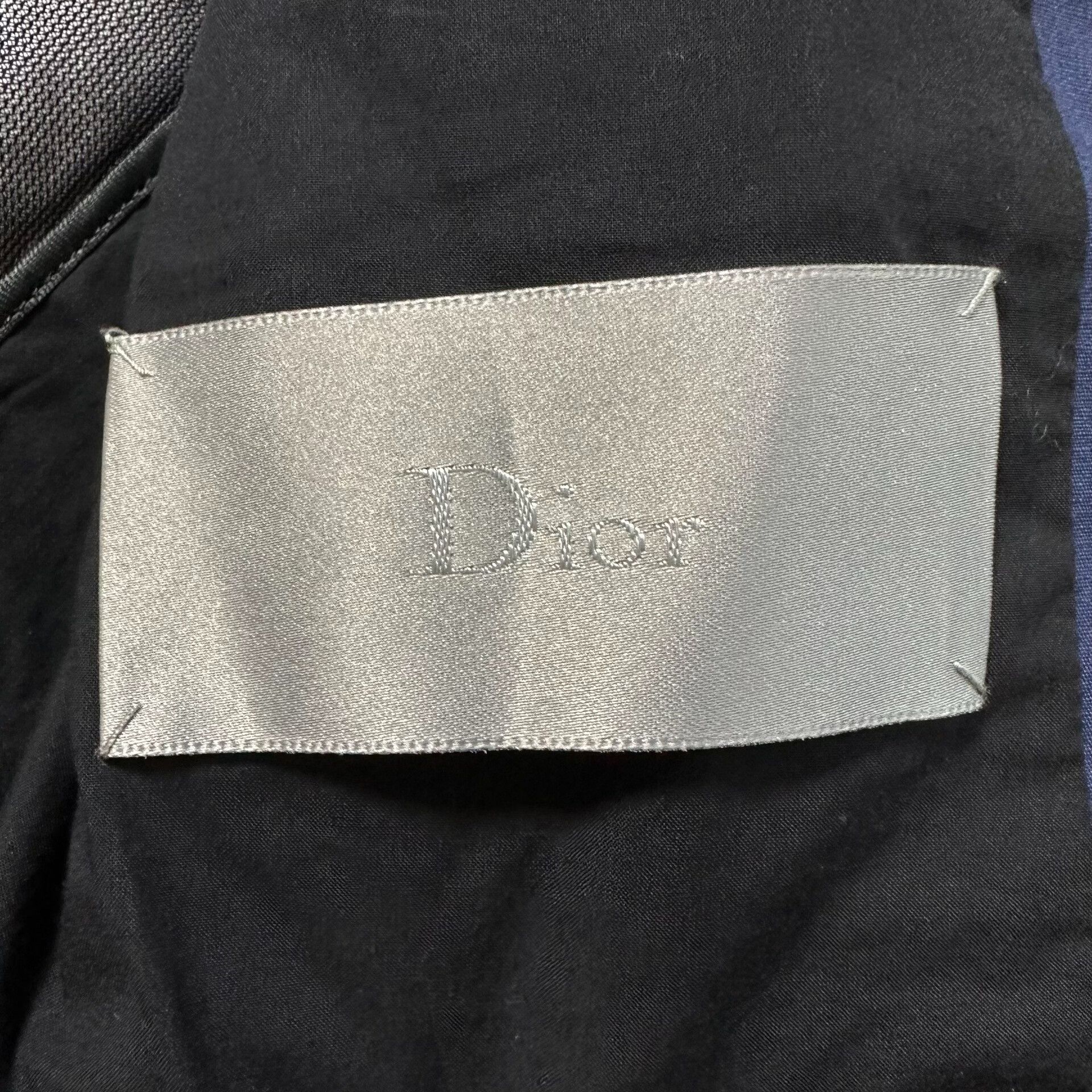 Dior Dior Double-Breasted Dark Blue Trench Coat Size US L / EU 52-54 / 3 - 5 Thumbnail