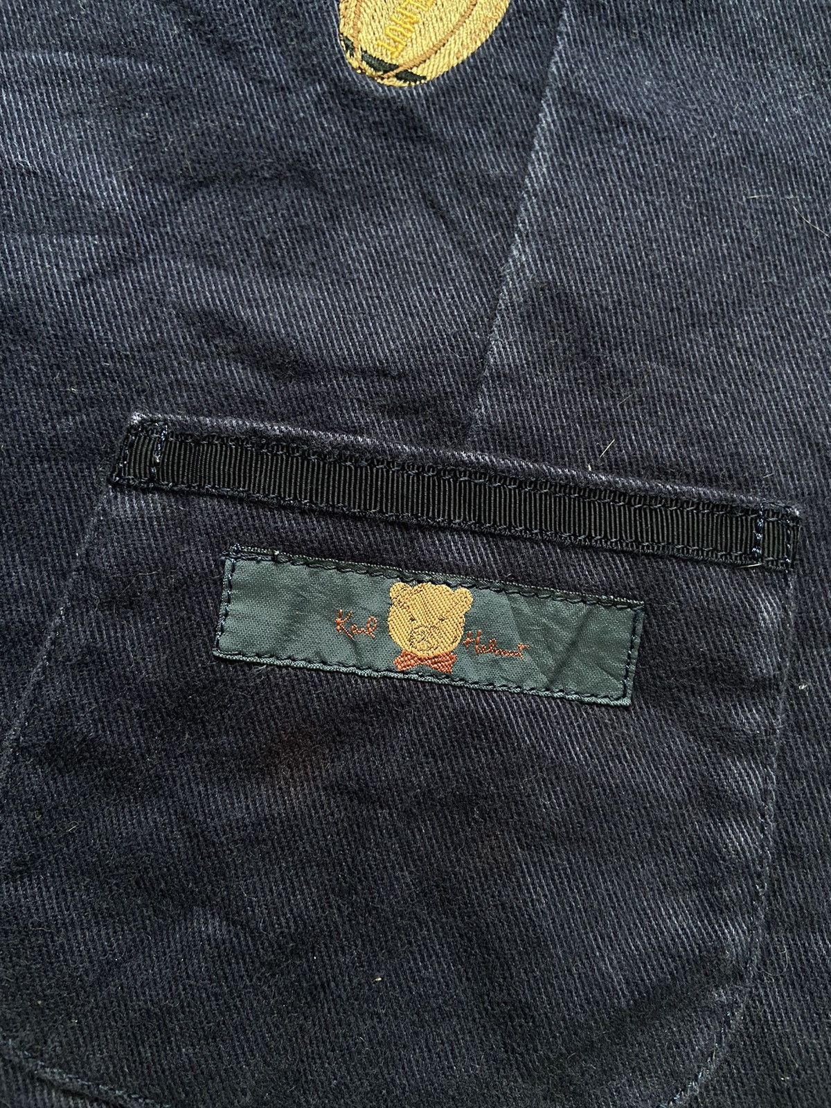Karl Helmut × Pink House Vintage 1990’s Karl Helmut Polo Bear Print Duck Cotton Vest Size US L / EU 52-54 / 3 - 4 Thumbnail