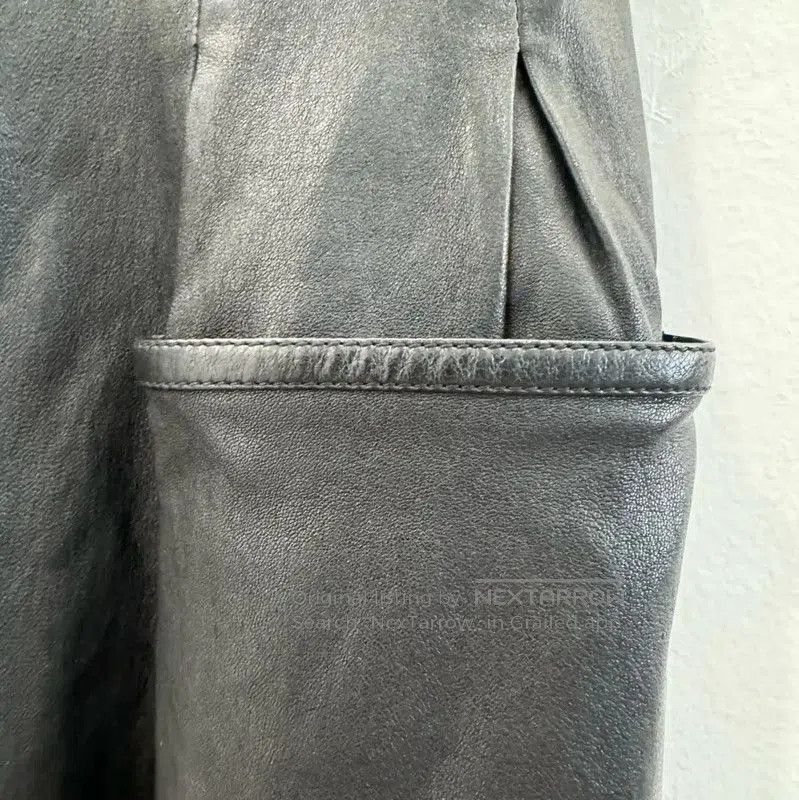 Chanel Chanel Black Lambskin Mini Skirt . Size 22" - 4 Thumbnail