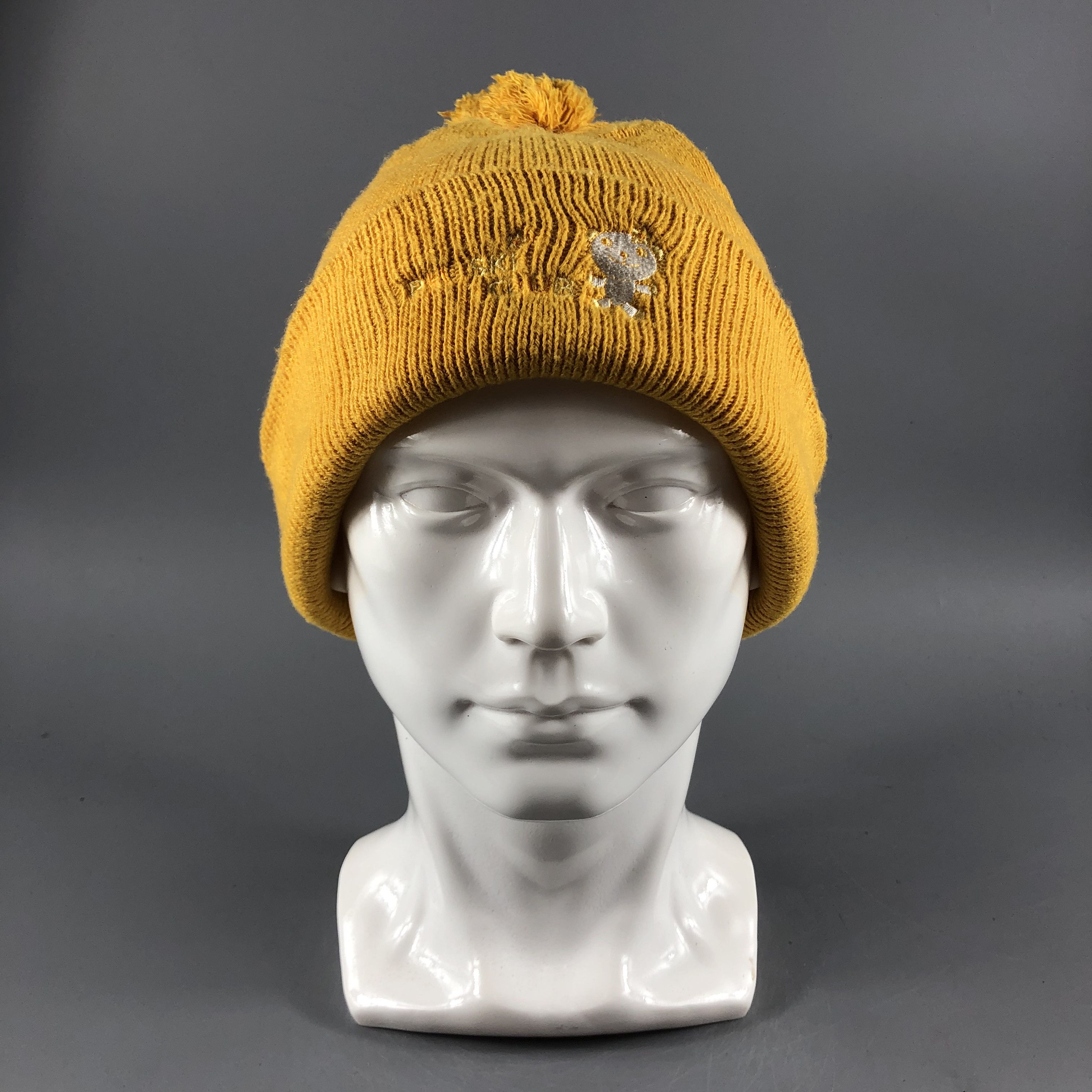 image of Vintage Japanese Hats Ph Ski Club Beanie Snow Hat Snow Cap B314, Men's