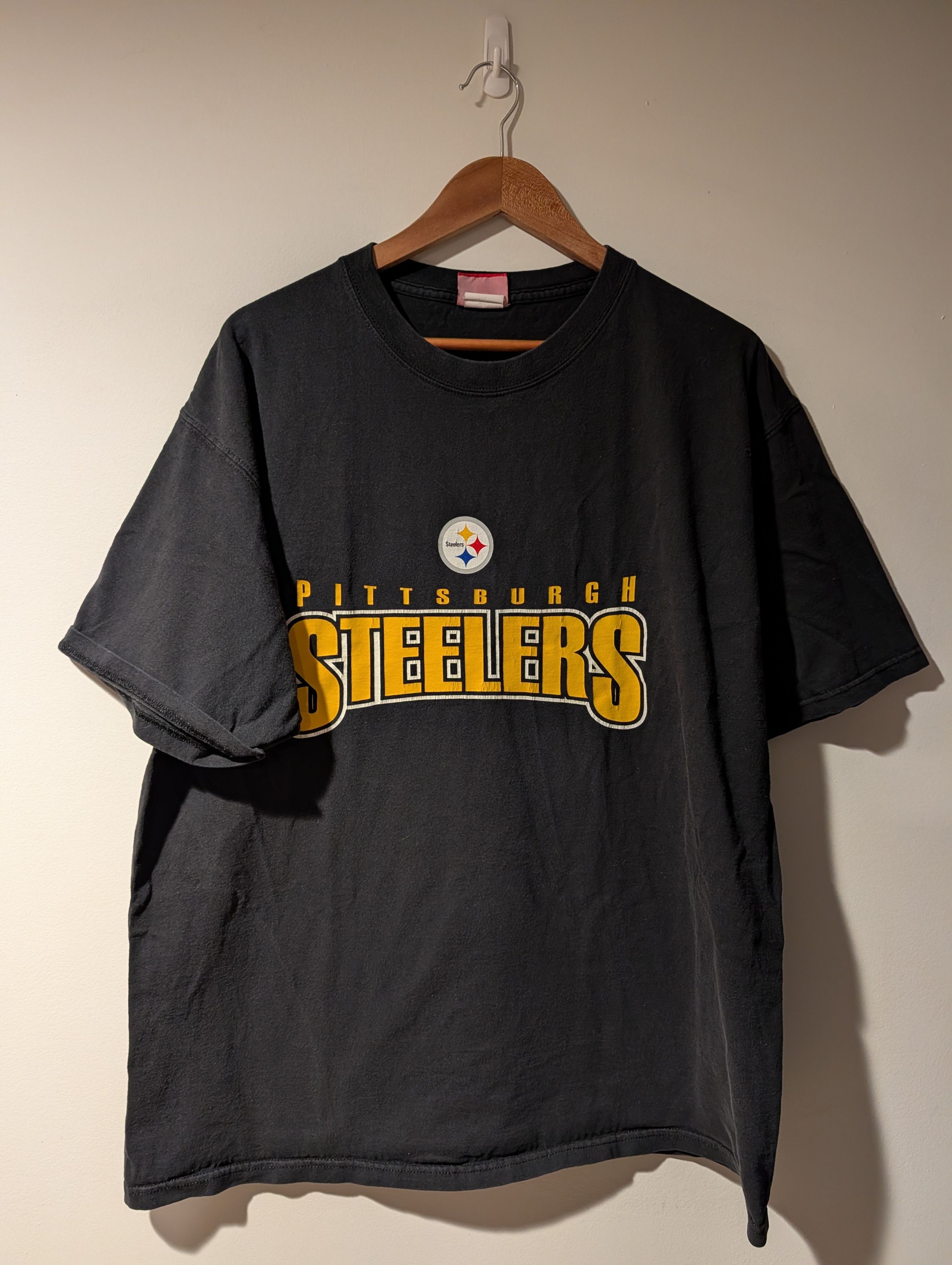 NFL Vintage 90s Pittsburgh Steelers NFL Football Graphic T-Shirt Size US XL / EU 56 / 4 - 1 Thumbnail
