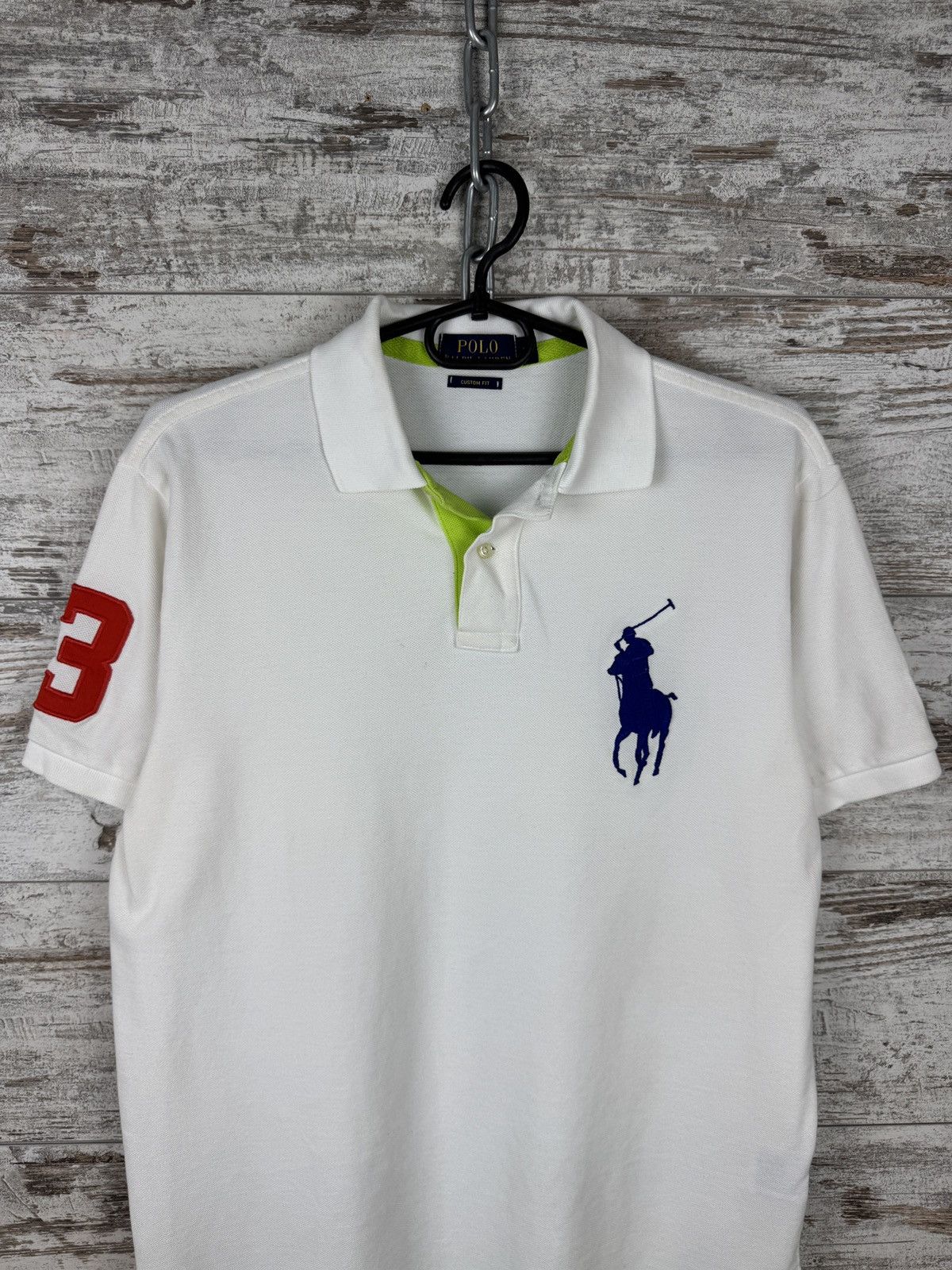 Polo Ralph Lauren × Vintage Mens Vintage Polo Ralph Lauren Polos 3 T-shirt big pony tee Size US M / EU 48-50 / 2 - 1 Thumbnail