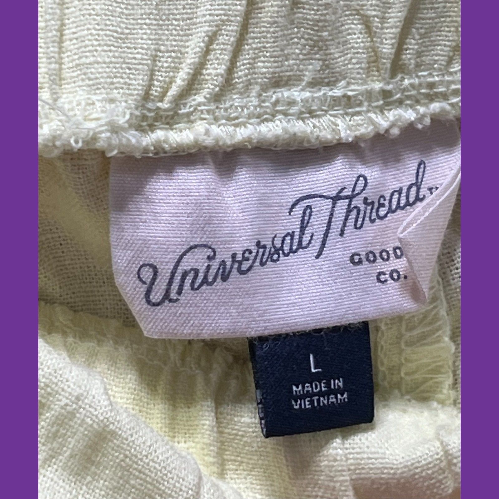 Other Universal Thread - Women's High Rise Pull-On Shorts Pockets Size 34" / US 12 / IT 48 - 8 Thumbnail