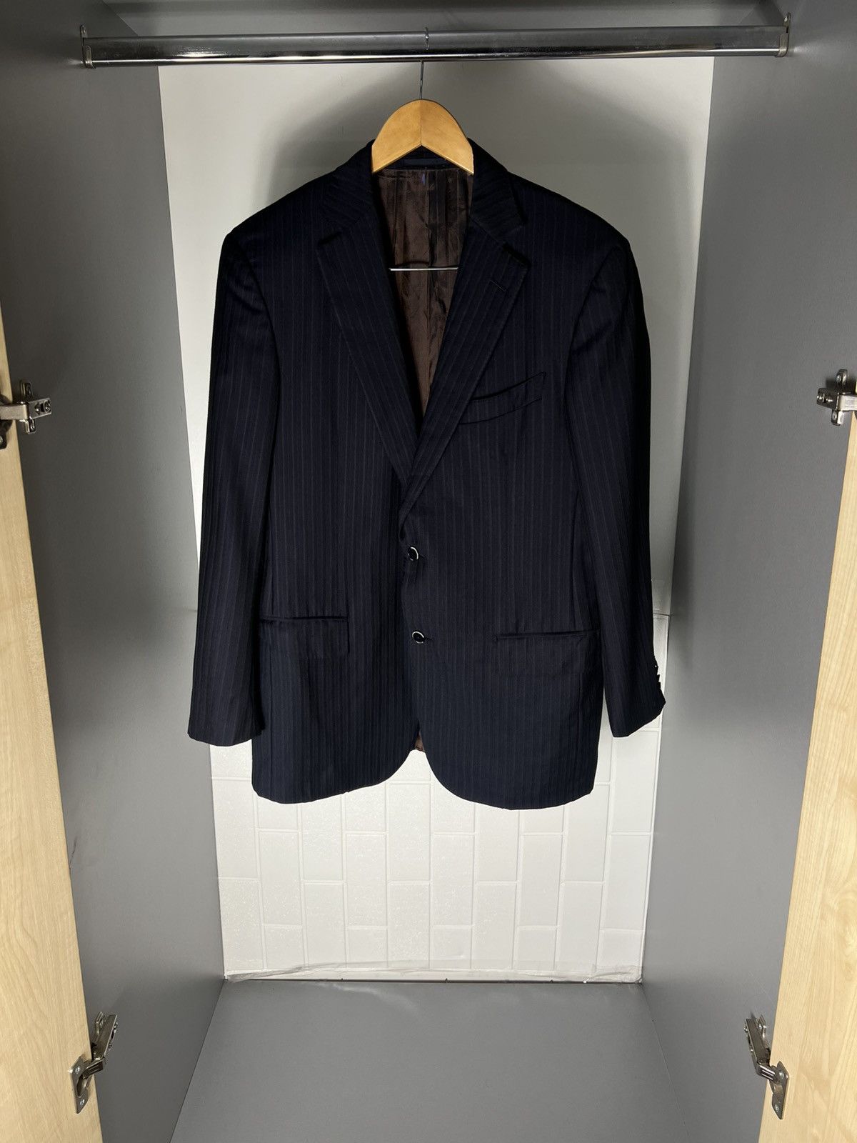 Ermenegildo Zegna VINTAGE ERMENEGILDO Z ZEGNA ITALIAN DESIGNER BLAZER CASUAL Size 50R - 13 Thumbnail
