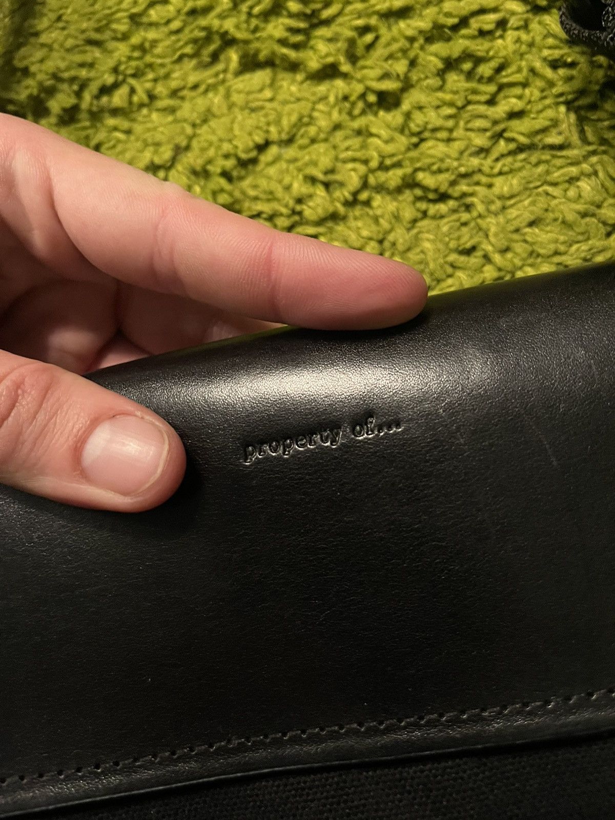 Other Property of… leather messenger bag Size ONE SIZE - 6 Thumbnail