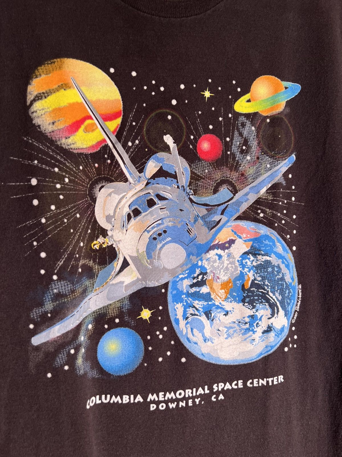 Vintage Y2K 2000’s VTG Vintage Columbia Space Center Galaxy T Shirt Size US S / EU 44-46 / 1 - 4 Thumbnail