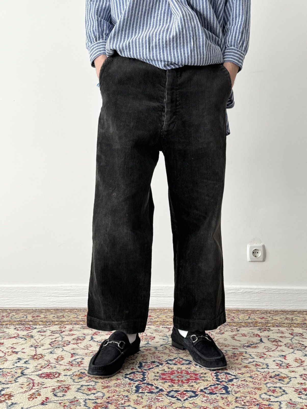 Made In Usa × Vintage 40s/50s Vintage Deponirt Wool Trousers