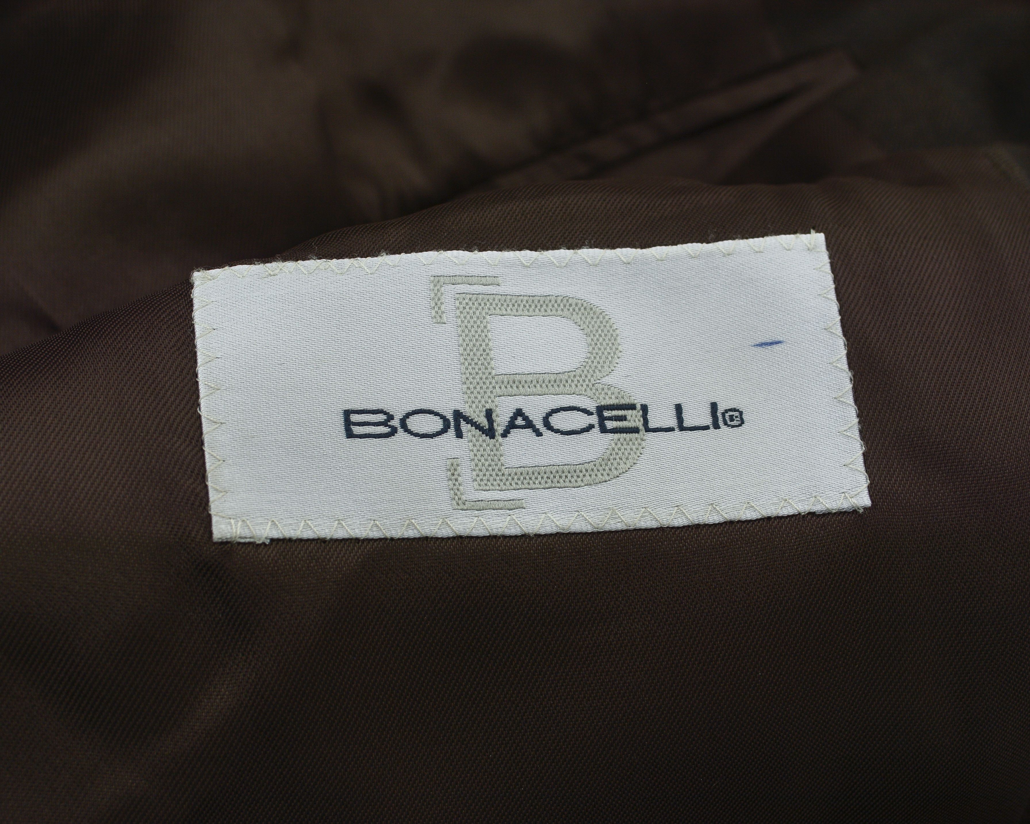 Designer × Other BONACELLI Men Pinstriped Wool Blazer Coat Suit Jacket De 98 Size 40L - 6 Thumbnail