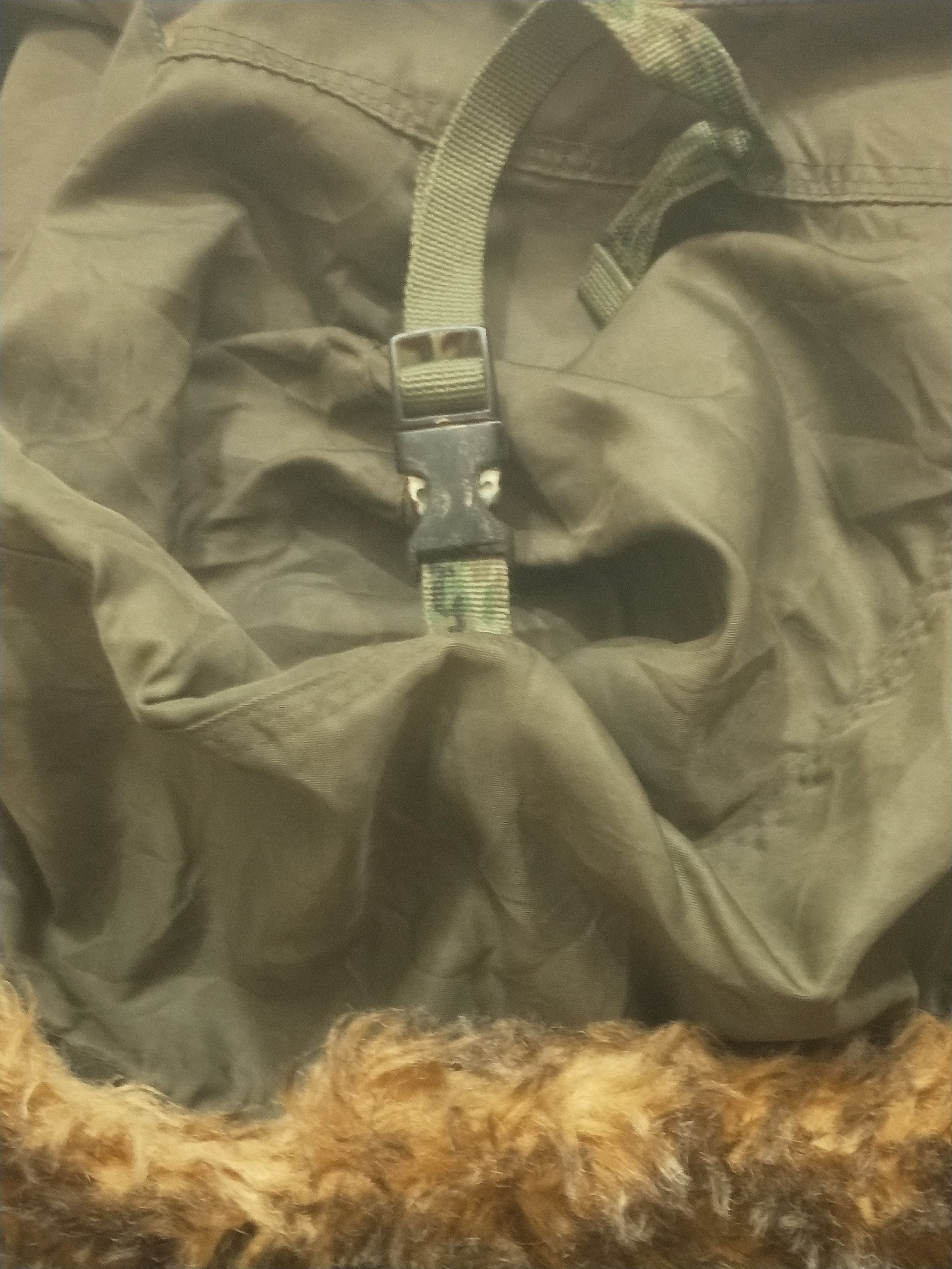 Gap × Japanese Brand × Le Grande Bleu (L.G.B.) GAP Military Fur Parka Puffer Size US XXL / EU 58 / 5 - 8 Thumbnail