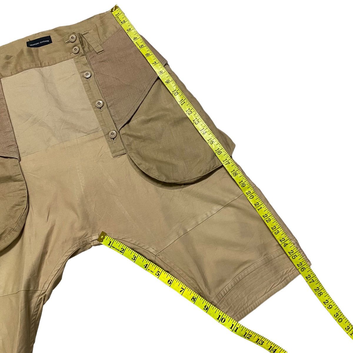 Tsumori Chisato Tsumori Chisato Assymetrical Cropped Pants Size US 31 - 18 Thumbnail