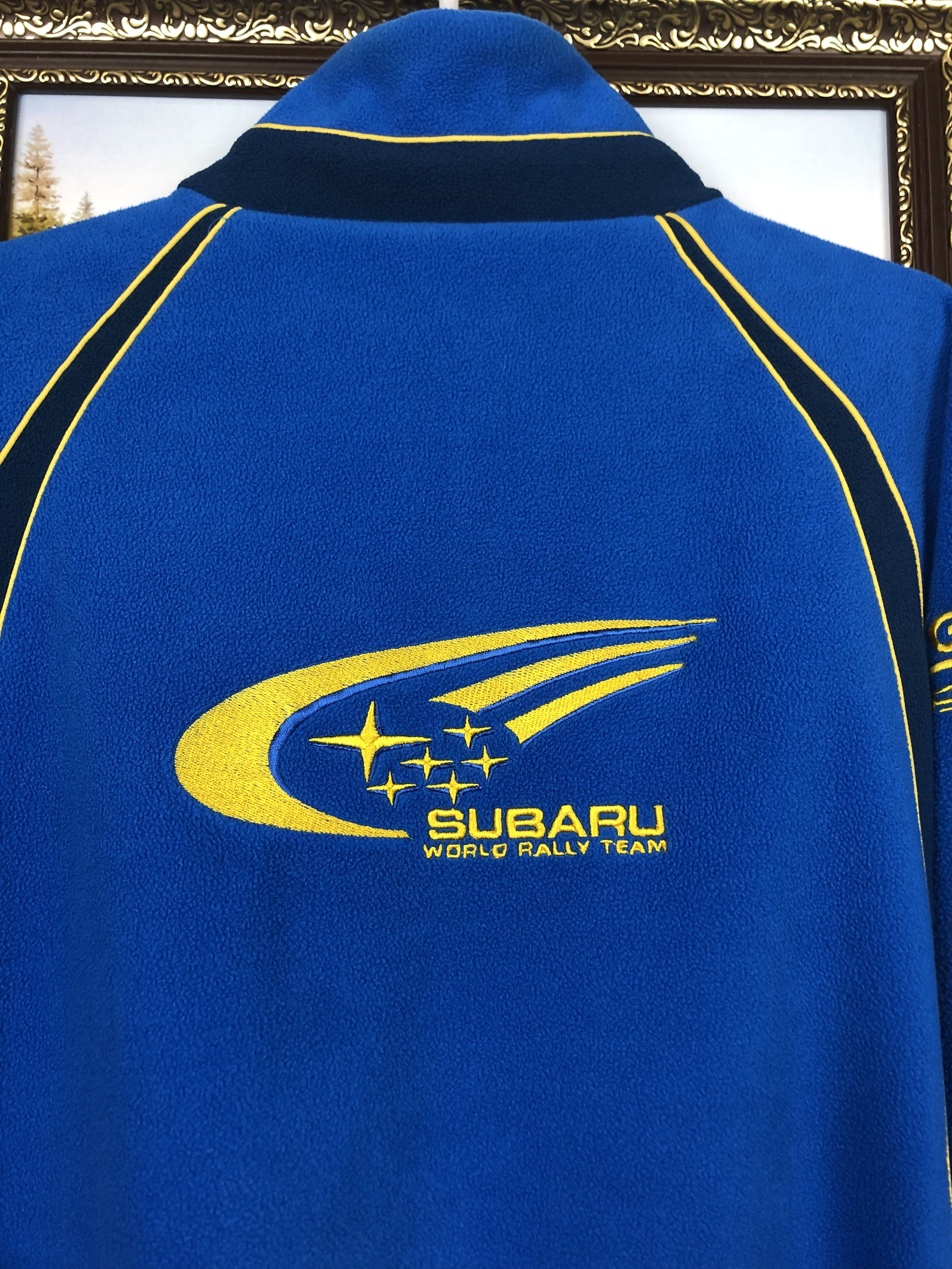 Vintage Vintage Subaru Racing Jacket Blue Marlboro Ferrari Fleece Size US L / EU 52-54 / 3 - 15 Thumbnail