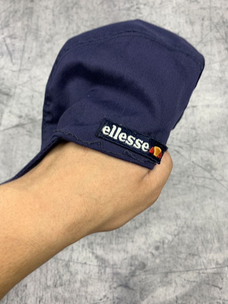 Ellesse Vintage Y2K Ellesse Retro Nylon Cap Hat One Size Navy Blue Size ONE SIZE - 2 Thumbnail