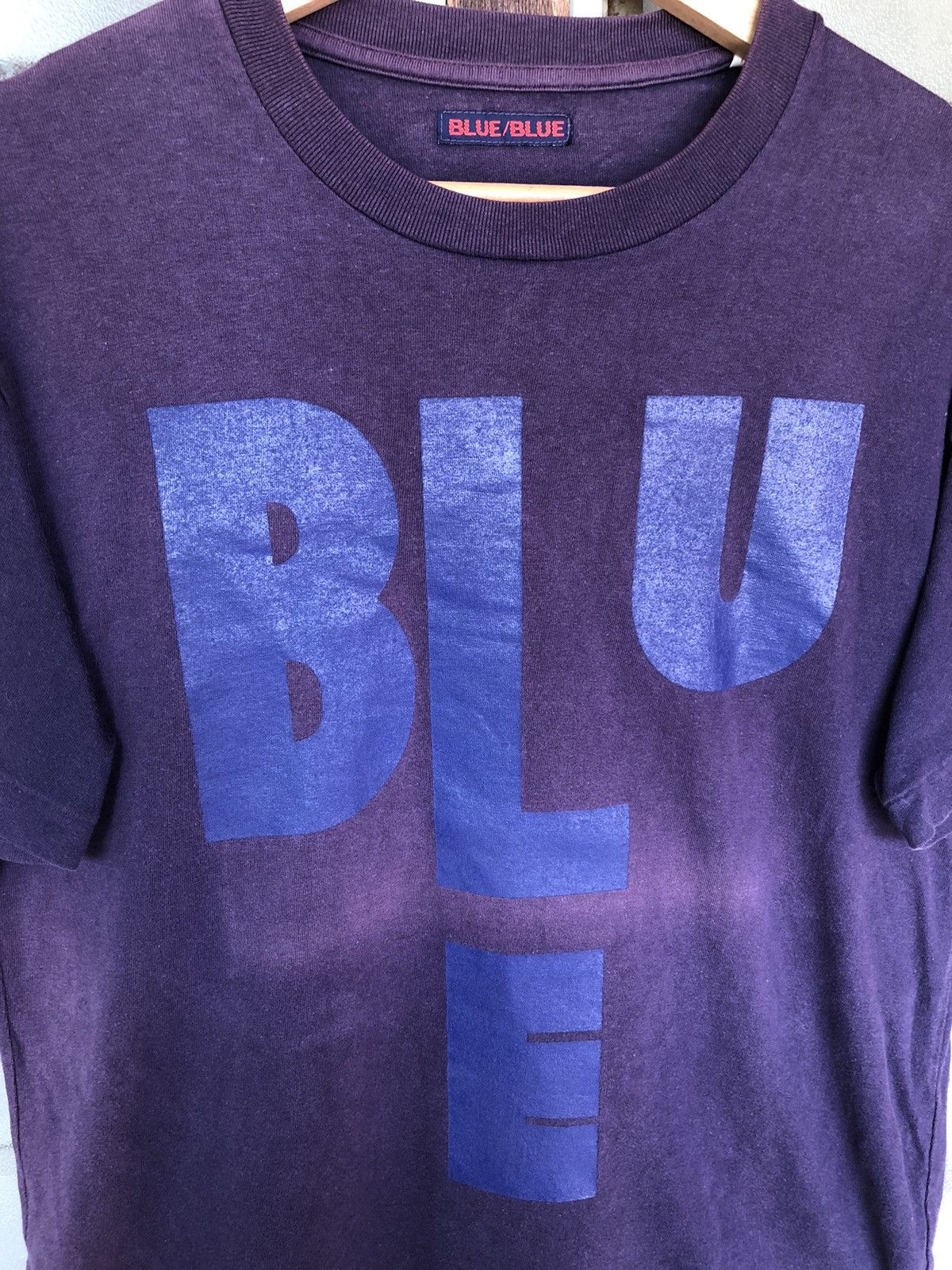 Blue Blue Japan Vintage Blue/Blue Japan Faded Shirt Tee Size US S / EU 44-46 / 1 - 3 Thumbnail