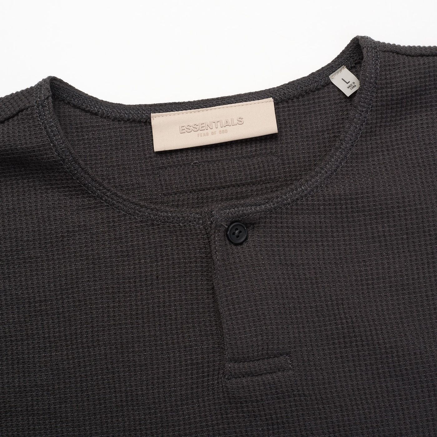 Fear of God FEAR OF GOD "Essentials" Dark Gray Knit Crewneck Sweater Size US L / EU 52-54 / 3 - 6 Thumbnail