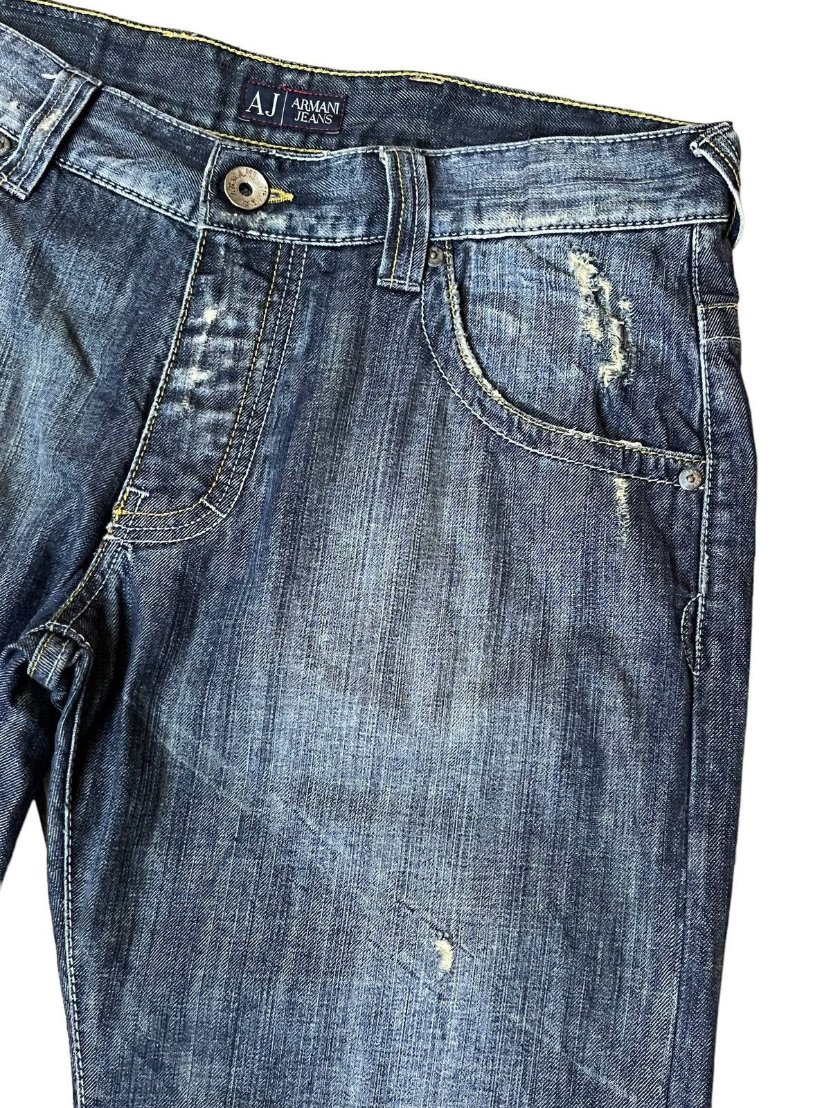 Armani Exchange ARMANI JEANS “WONDER BOY”STRAIGHT CUT JEANS Size US 32 / EU 48 - 4 Thumbnail