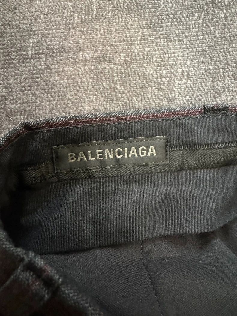 Balenciaga Balenciaga size S Striped waist zipper slacks Size US 27 - 4 Thumbnail