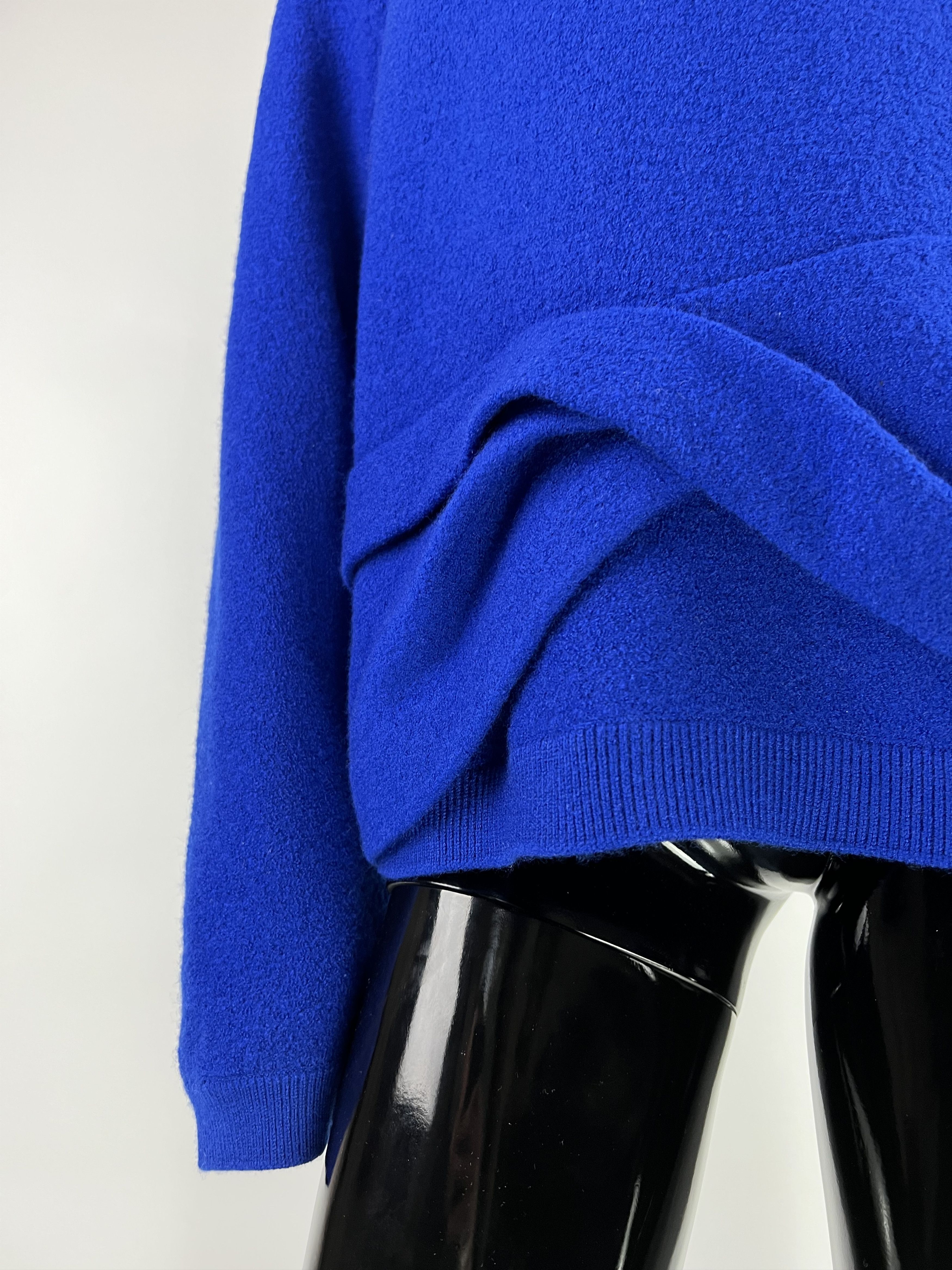 Cos COS Women's Blue 100% Wool Sweater Size L Size L / US 10 / IT 46 - 8 Thumbnail