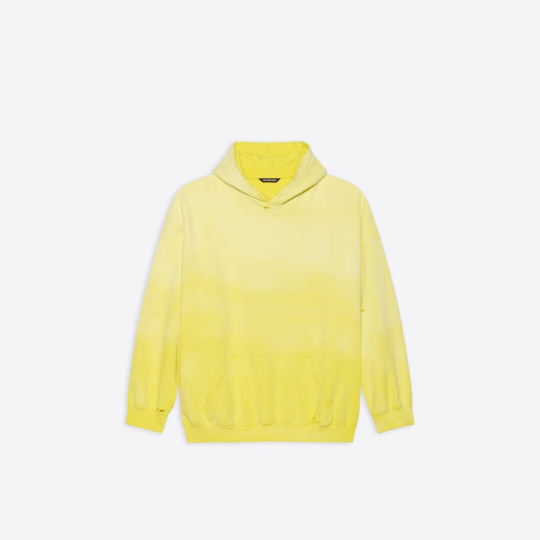 Balenciaga o1bcso1str1224 Boxy Hoodie in Yellow Size XS / US 0-2 / IT 36-38 - 1 Thumbnail
