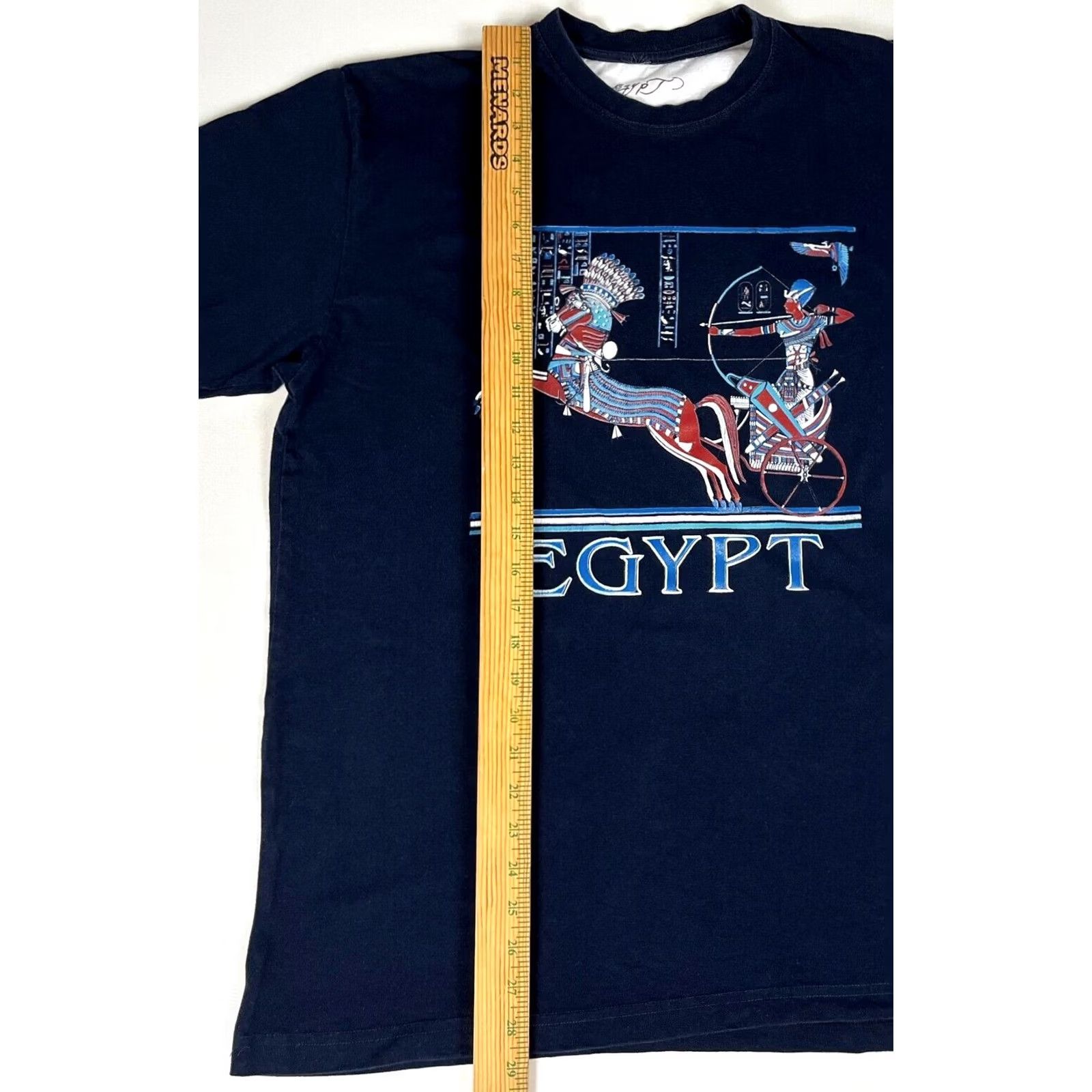 Vintage Egypt Unisex T-Shirt Navy XS? M Size US M / EU 48-50 / 2 - 5 Thumbnail